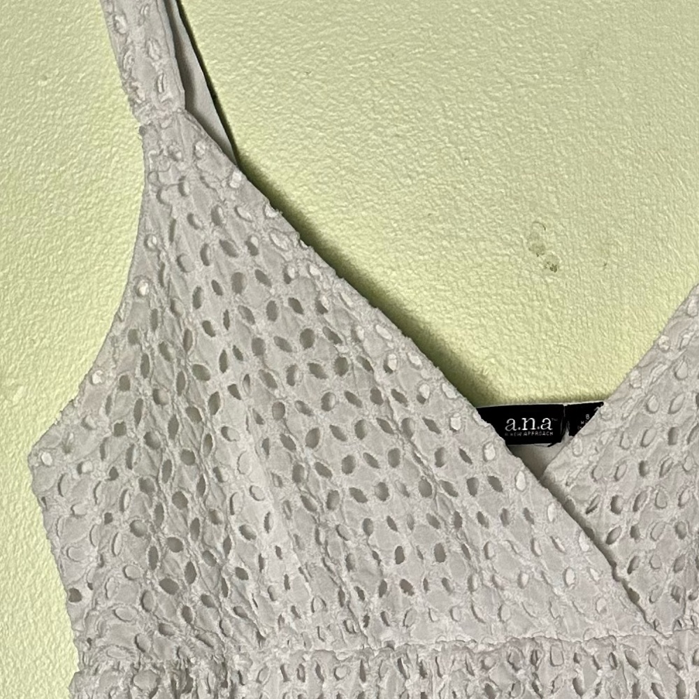 a.n.a White Eyelet Dress - Picture 5 of 5